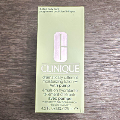 Clinique Dramatically Different Moisturizing Lotion+ Pump Very Dry-Dry 4.2 oz