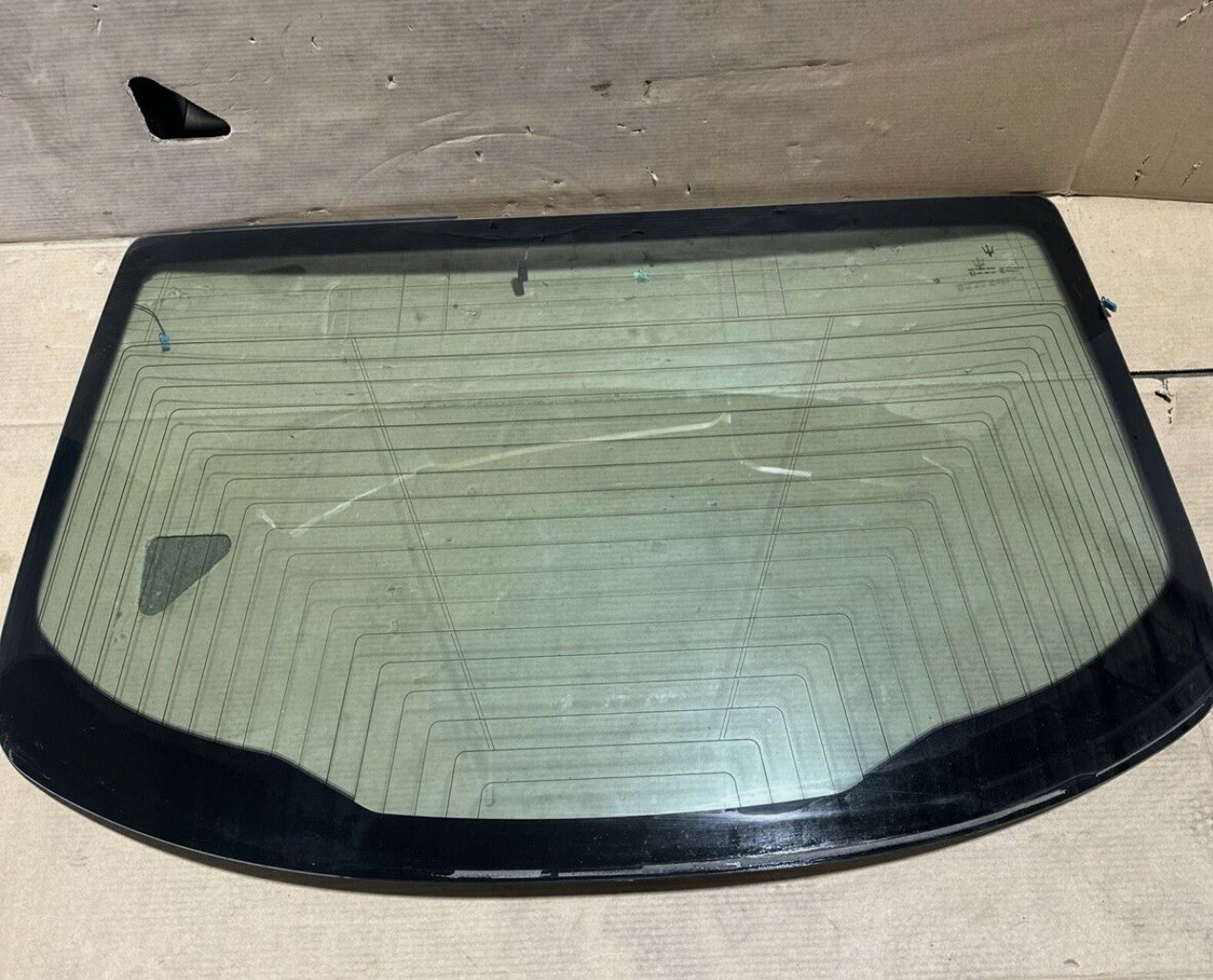 2014-2019 MASERATI GHIBLI REAR WINDSHIELD WINDOW GLASS OEM
