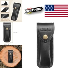 Natural Leather Knife Sheath 5.71 Inch Convenient Carry for Outdoor Enthusiasts