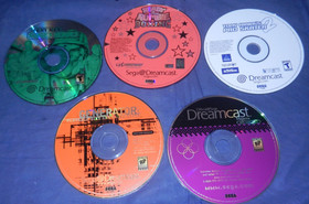 Sega Dreamcast; Ready 2 Rumble Boxing, Army Men Sarge's Heroes, Tony Hawk's 2, +