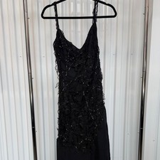 LA PERLA stunning vintage beaded dress Large Womens