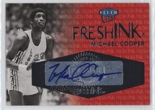 2012-13 Fleer Retro 1999-00 Ultra Fresh Ink Michael Cooper #UFI-MC Auto HOF e5p