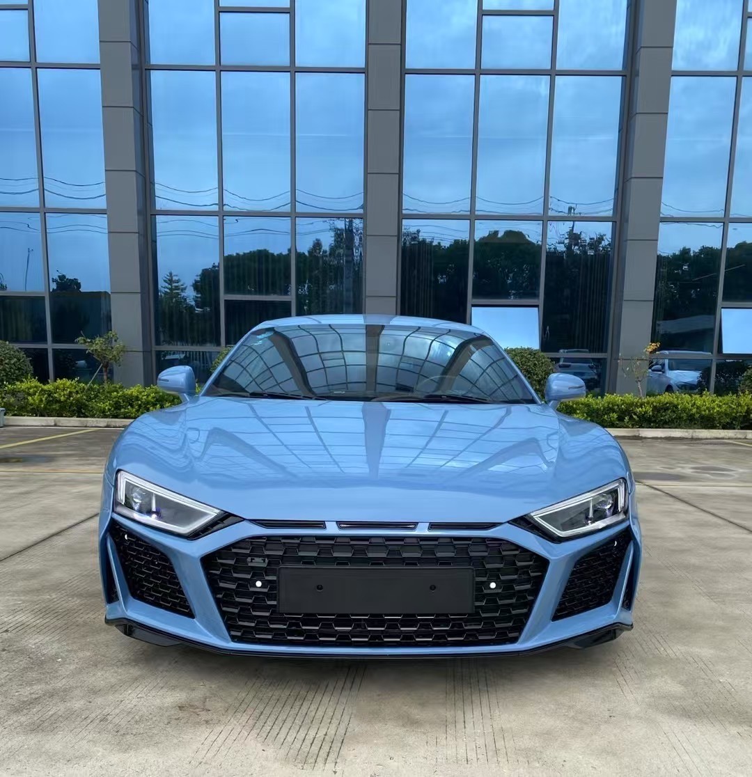 Front Honeycomb Grille For Audi R8 2008 2008 2009 2010 2011 2012  Black