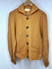 Vintage Brent Montgomery Ward 60s Wool Cardigan Knit Sweater Kurt Cobain Size S