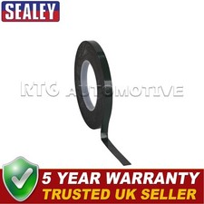 Image of Sealey Double-Sided Adhesive Foam Tape 12mm x 10m Green Backing DSTG1210