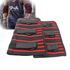 Adjustable Elbow Sleeve, 1 Pair Strong Elebow Brace Compression Powerlifting,...