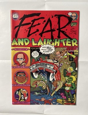 Fear and Laughter FN Signed by William Stout (No COA) Krupp Comic Works 1977