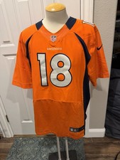 Denver Broncos … Peyton Manning Stitched #18 jersey by Nike — “On Field”