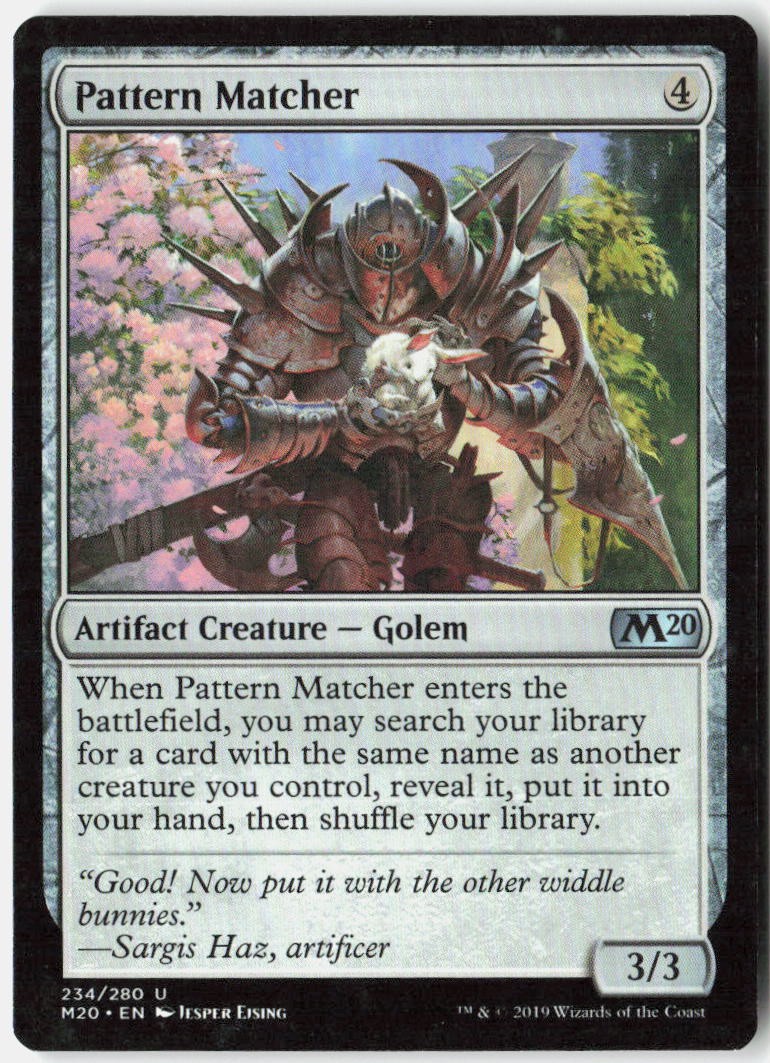 Magic Pattern Matcher Core Set 2020 [M20 - 234] NM Uncommon