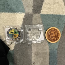 Geowoodstock IX Official Event Geocoins TRACKABLES