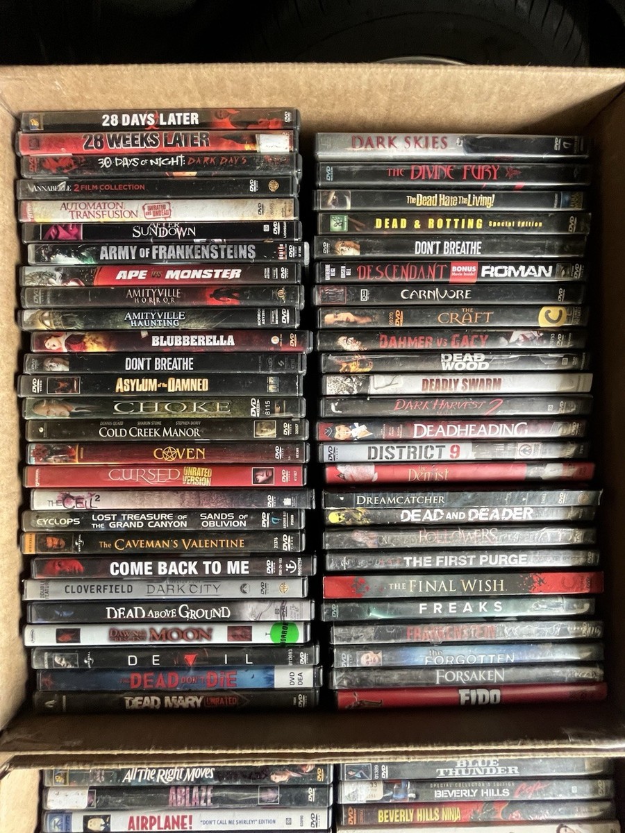 5 Horror DVD LOT (1992-2024) PICK & CHOOSE $5 Flat Rate