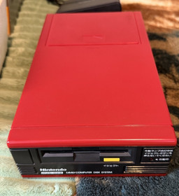 Nintendo Famicom Disk System with New Belt in Box 1986 Red USA Shipped