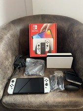 Nintendo Switch OLED Model HEG-001 Handheld Console 64GB White