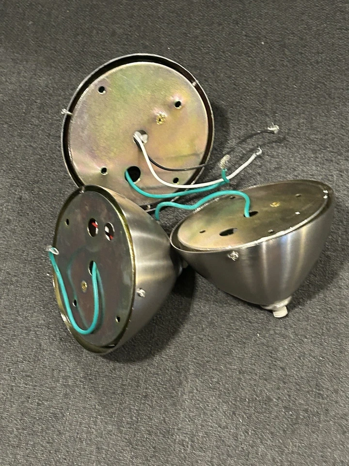 Lote de 3 piezas Tech Lighting FreeJack 4" toldos redondos níquel satinado 700FJ4RFS Foto 4 de 4