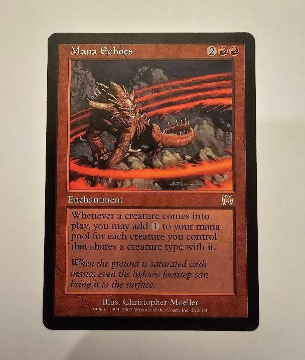 MTG- Mana Echoes -#218- Onslaught-LP  LT#136