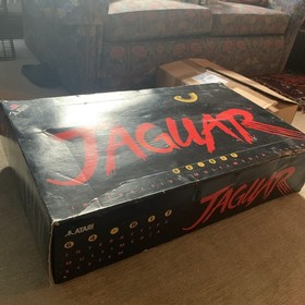 Atari Jaguar Console Boxed with no game. Owned and signed by Daryl Still 