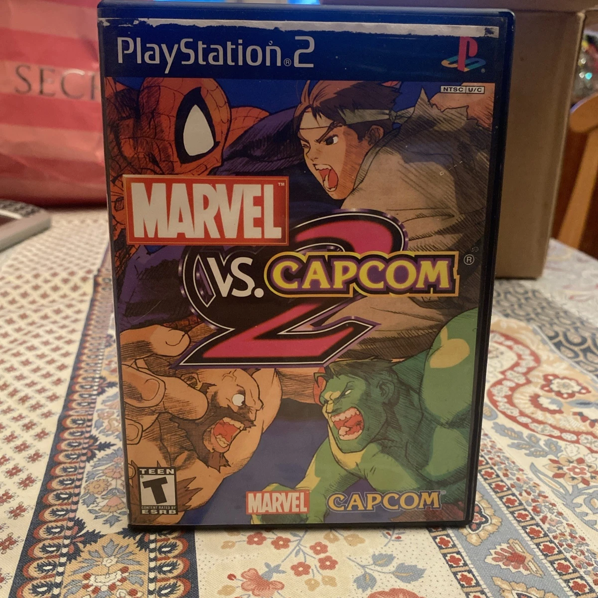 Marvel VS Capcom 2 para ps2 - Corre Que Ta Baratinho