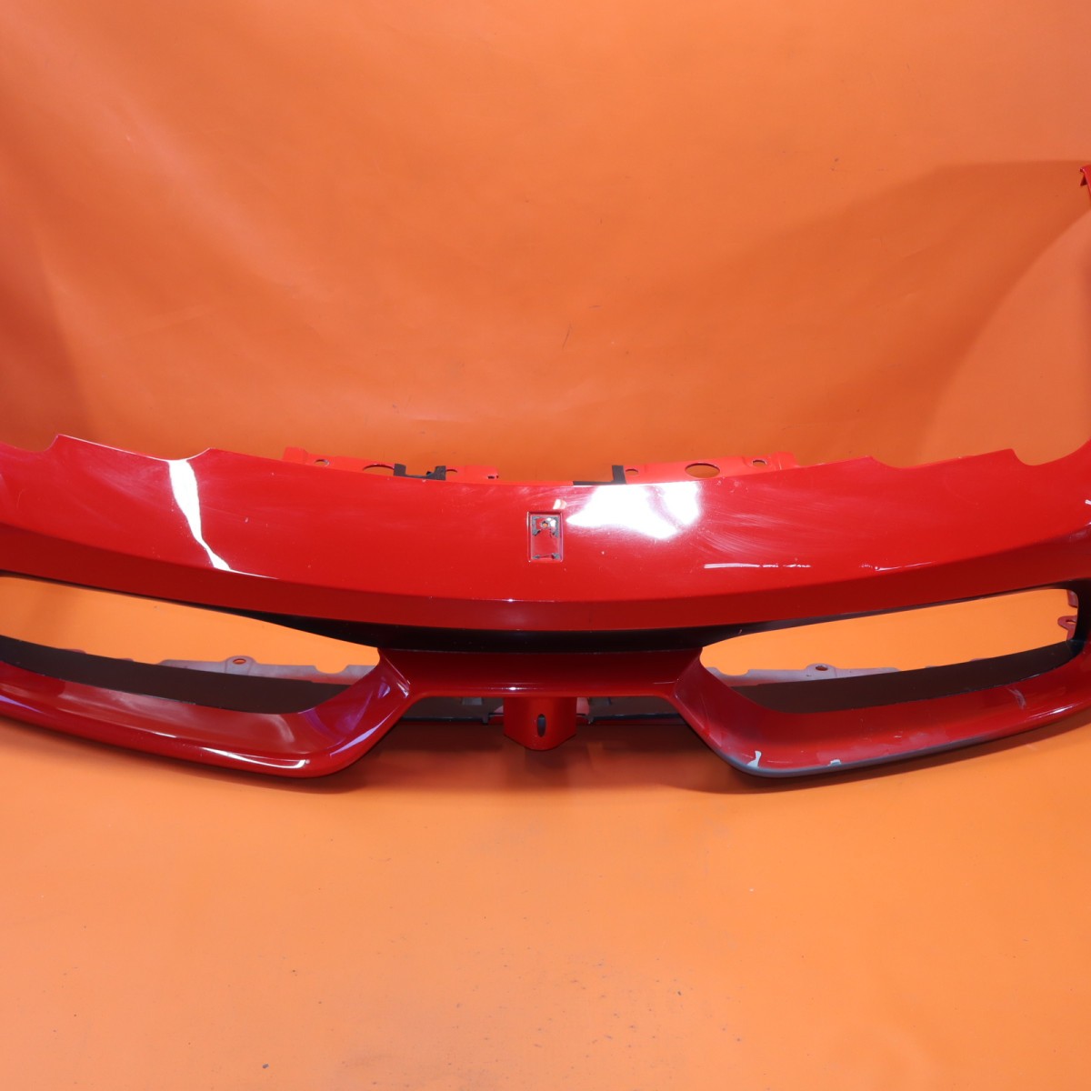 FERRARI 458 SPECIALE FRONT BUMPER 2013 2014 2015 85860910 RED RECONDITIONDED OEM