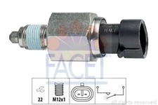 Schalter für Rückfahrlicht 7.6196 FACET für OPEL ALFA ROMEO ABARTH FIAT JEEP