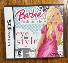 Barbie Fashion Show: An Eye for Style Nintendo DS Game With Case And Manual