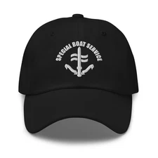 SBS Special Boat Service UK Special Forces Embroidery Classic Dad cap Yupoong