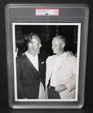 Arnold Palmer 1960 US Open Champion Photo Jack Nicklaus 2nd PSA Type II Pristine