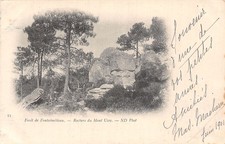 77 FONTAINEBLEAU ROCHERS DU MONT USSY