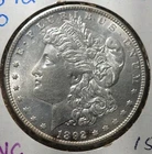 1892-o Morgan Silver Dollar Almost Uncirculated