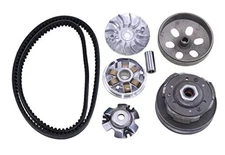 GY6 150cc clutch sets，Clutch Assembly and Variator kits with 743, 842 belt, 