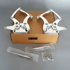 Aluminum Hood Hinges for 1967-1969 Ford Mustang Billet Hood Hinge Kit