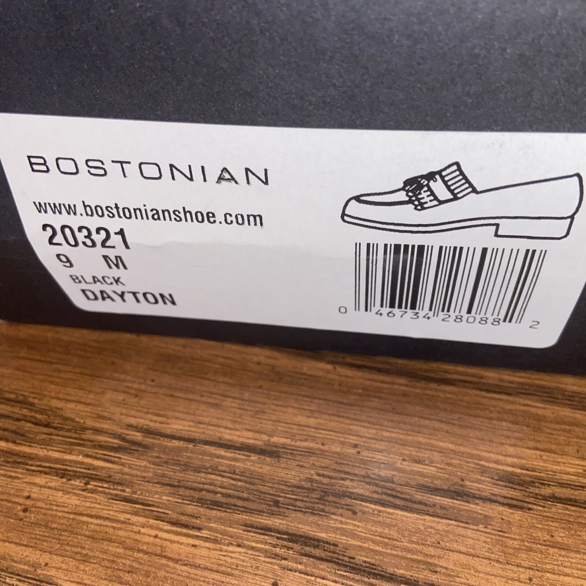 Bostonian Loafers Shoes Sz 9 W Classics First Flex Black Leather
