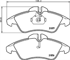 Mintex MDB1739 Brake Pad Set for sale online | eBay
