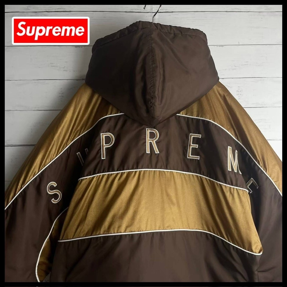Supreme Sports Piping Puffy Jacket AW 19 FW 19 WEEK 4 | eBay