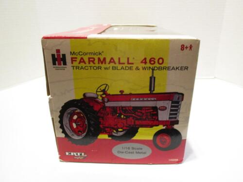 Ertl IH McCormick Farmall 460 Tractor Comfort Cover Blade Chains 1/16 BOX ISSUES - Picture 11 of 12