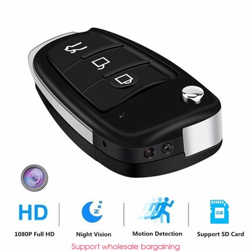 Mini cámara portátil 1080P HD llavero coche DVR grabadora cámara de detección de movimiento - Imagen 3 de 19