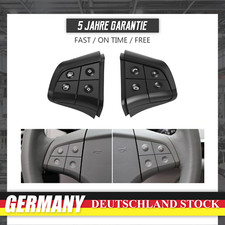2X SET LENKRADSCHALTER TASTEN F&Uuml;R MERCEDES F&Uuml;R BENZ W164/W245 ML GL B/R-KLASSE