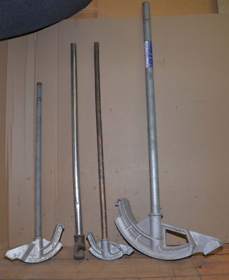 Greenlee Tool Site-Rite No 843 Gedney Handle + 841 & 840 pipe bending tool lot 