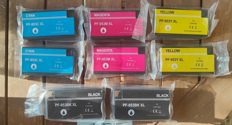 Titoexpress 8 Cartucce rigenerate d'inchiostro PER HP 953 X L - Bild 2 von 4