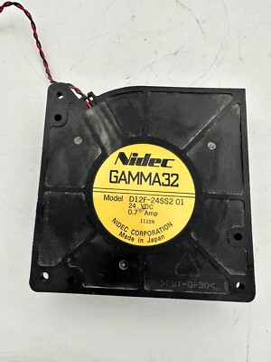 19 Stück x NIDEC GAMMA 32 LIFT INVERTER LÜFTER D12F-24SS2 01 24VDC 0,7A 1125W