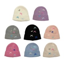 Girls Hat with Lovely Design Fashionable Girls Winter Hat Winter Warm Hat