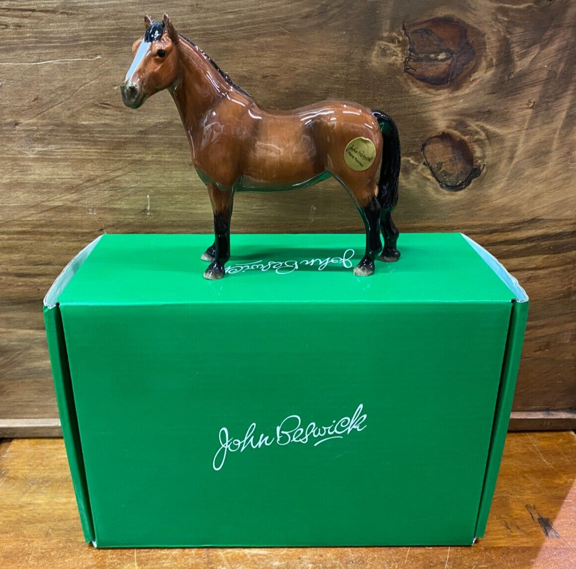 Lovely Rare Beswick Riding Pony Bay Figurine Model JBH48