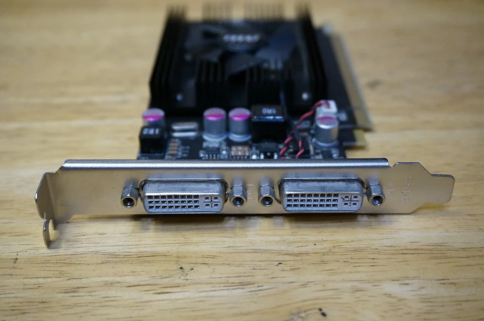 MSI Nvidia GeForce N210-512D2 Desktop Video Card 512MB DDR2 PCI Tested Working - Image 4 of 4