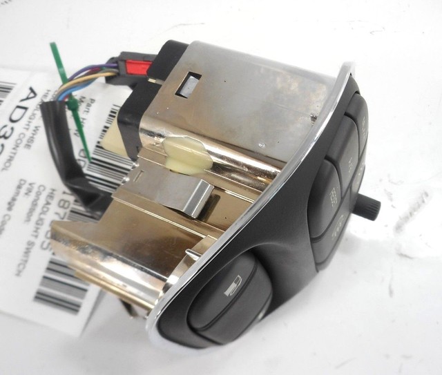 04 Jaguar XJ8 Headlight Head Light Fuel Tank Trunk Lid Control Switch