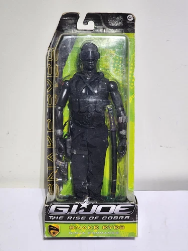 G I Joe The Rise Of Cobra  Snake Eyes Ninja Commando 12  Figurine Hasbro 2009