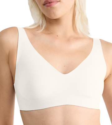 sloggi BH Zero Feel 2.0 Soft Bra Größe S+ ohne Bügel UVP 45,00   vanille Tops