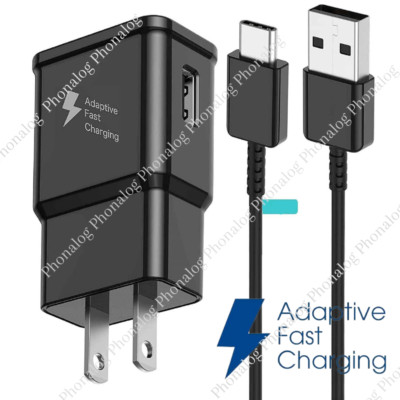 Adapter Fast Charger Type C With Android Phone Charging Cable For Samsung Galaxy