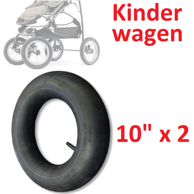 2x SCHLAUCH 6x1 1/4 Zoll Für Tretroller, Kinderwagen, Cityroller – ETRTO 32-86