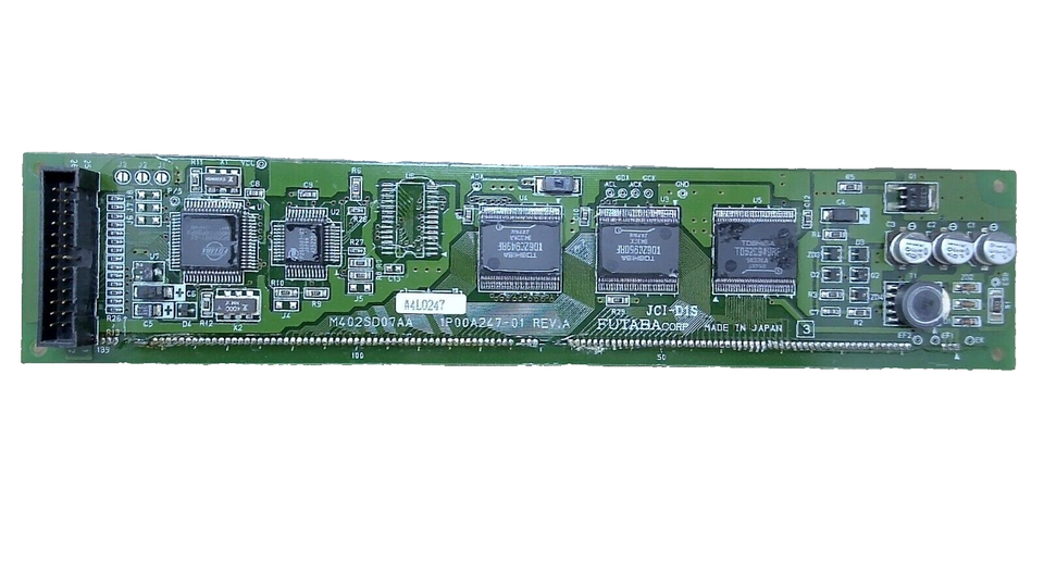 Futaba JCI-D1S Display Module - M402SD07AA / 1P00A247-01 Rev A | eBay