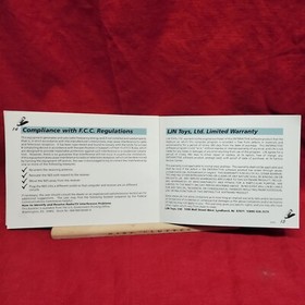 NES Nintendo Pictionary manual only no game