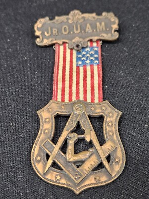 Jr. O.U.A.M. Medal  Vintage - Not Masonic -